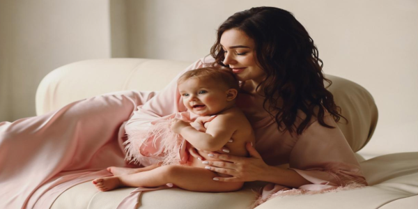 Women with her child